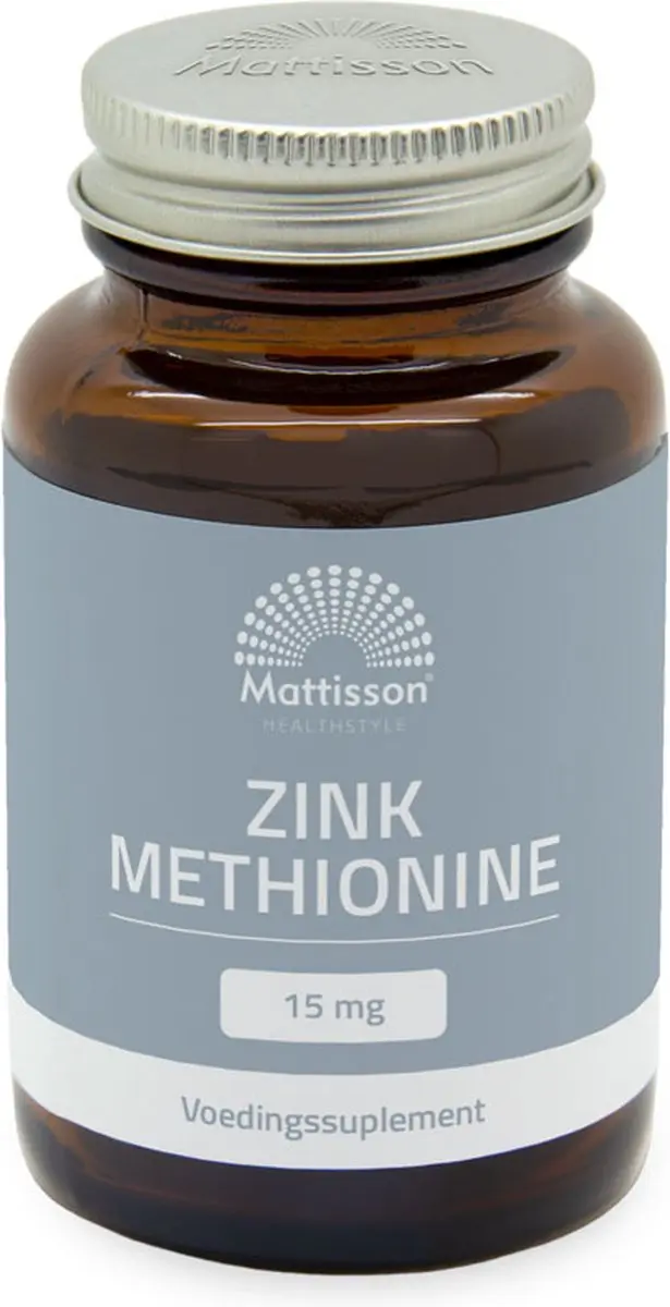 Mattisson Zink Methionine 15mg - 90 Capsules