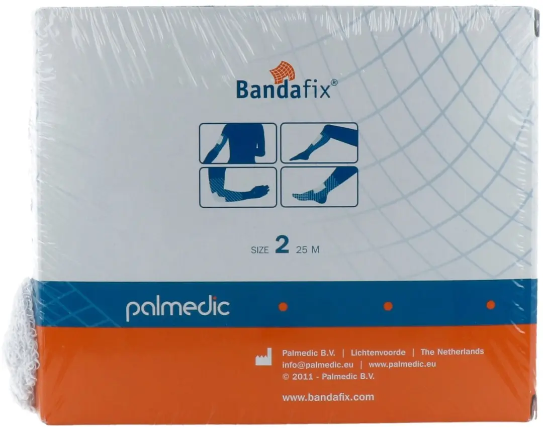 Bandafix Div Netverband 25m - Wit