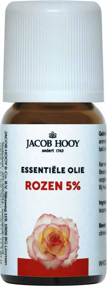 Jacob Hooy Rozenolie 10ml - 10 Stuks