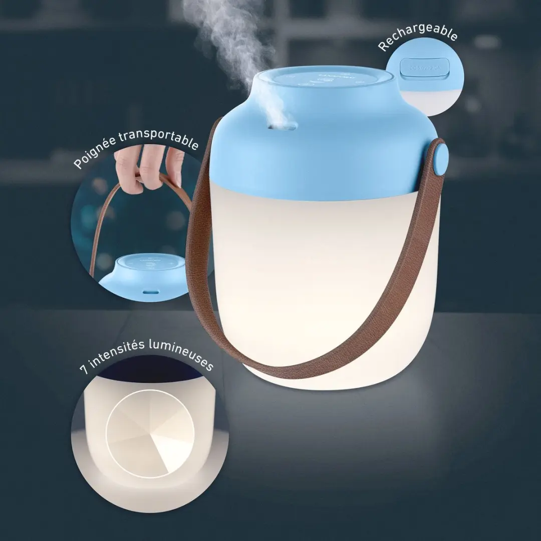 Lanaform Summer Night LA120323 Etherische Olie Diffuser - Blauw