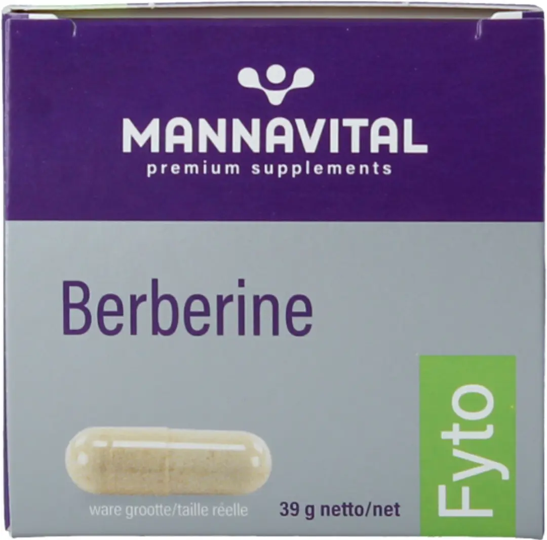 Mannavital Berberine Platinum 60 Capsules