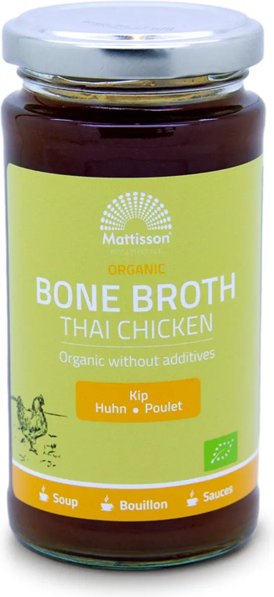 Mattisson Biologische Thai Chicken Bone Broth 240ml