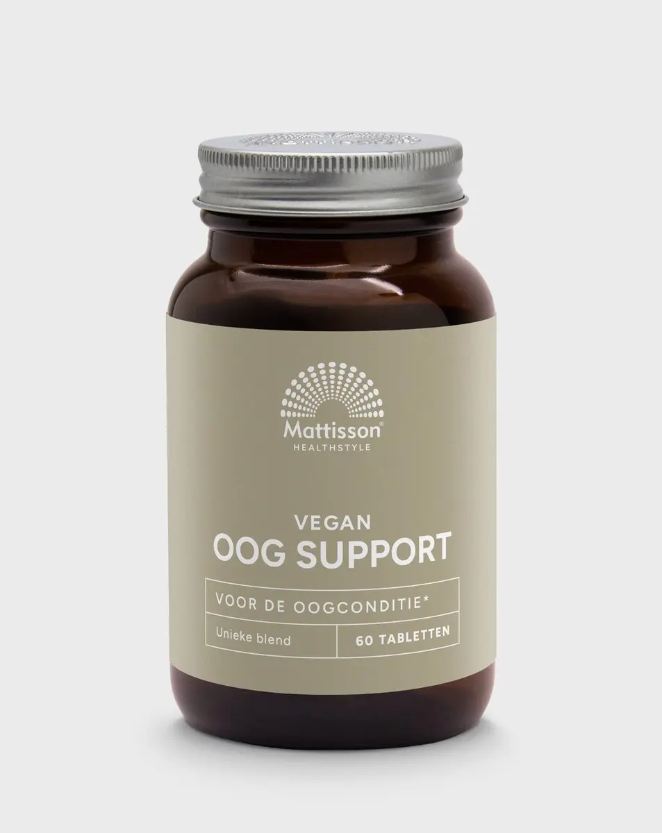 Mattisson Oog Support Voedingssupplement 60 Tabletten