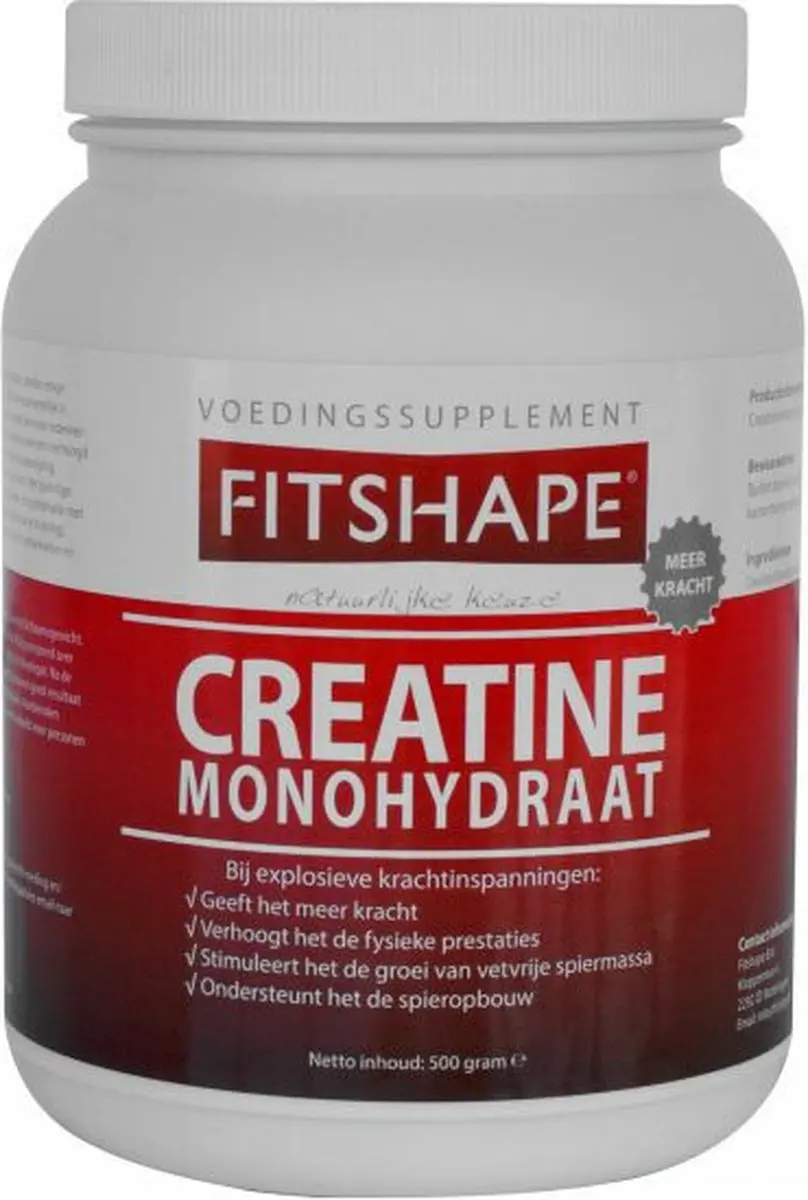 Fitshape Creatine Monohydraat 500g