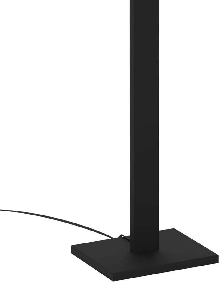 Eglo Boyal Vloerlamp LED 150cm - Zwart/Bruin/Wit