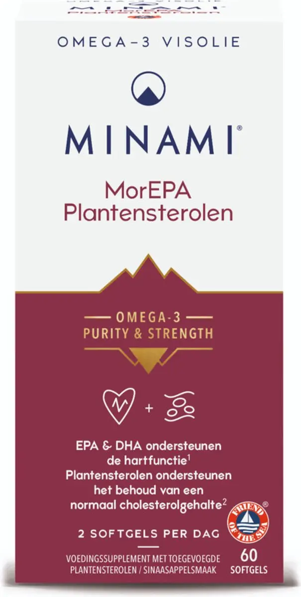 Minami MorEPA Plantsterolen 60 Softgels