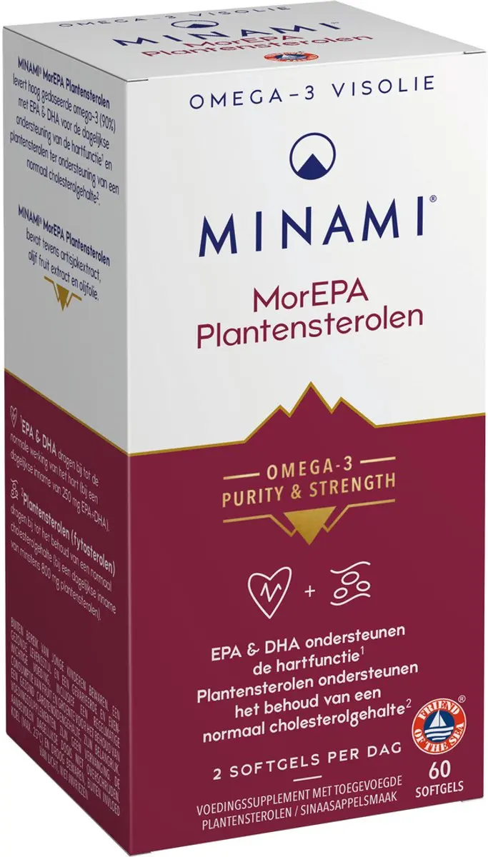 Minami MorEPA Plantsterolen 60 Softgels