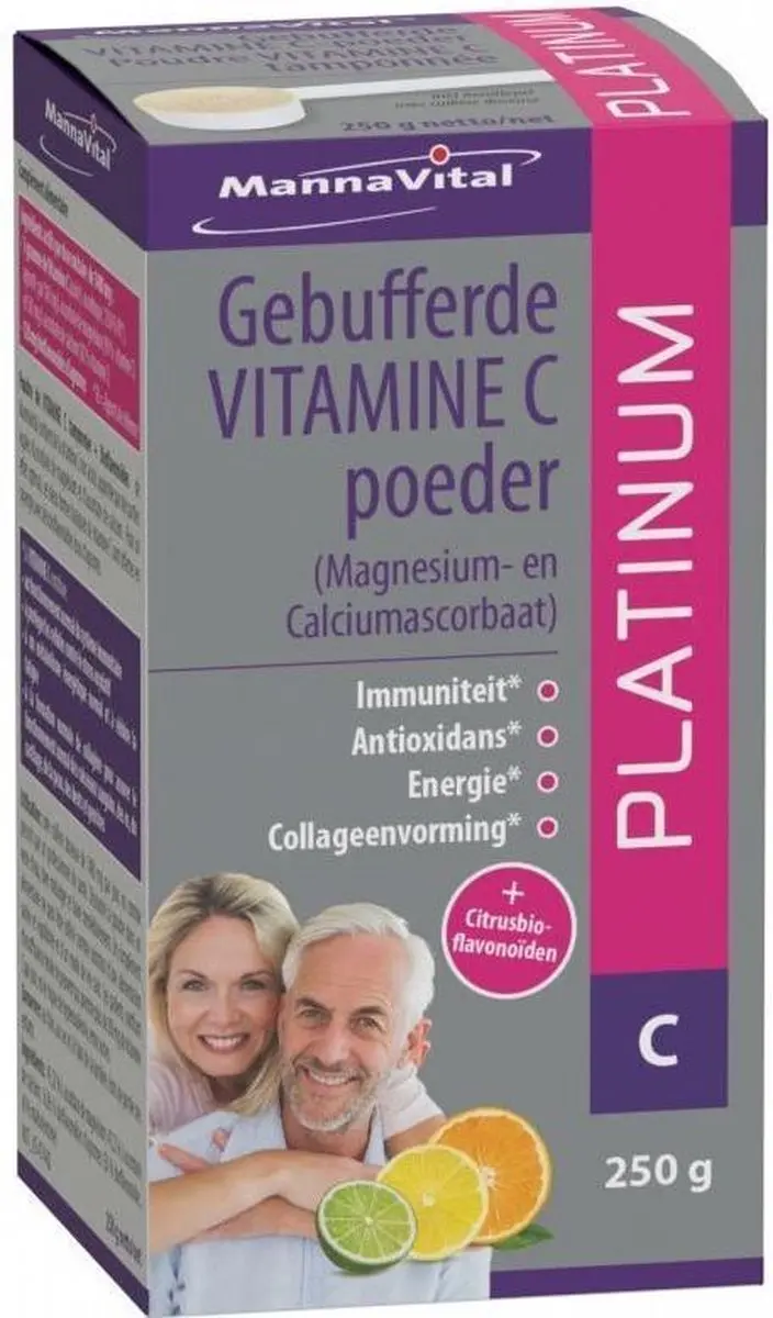 Mannavital Gebufferde Vitamine C 250g