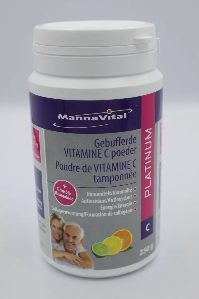 Mannavital Gebufferde Vitamine C 250g