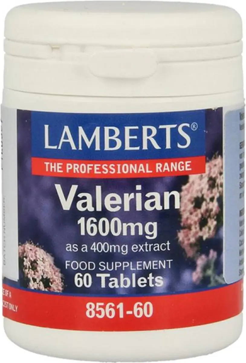 Lamberts Valeriaan 1600mg 60 Tabletten