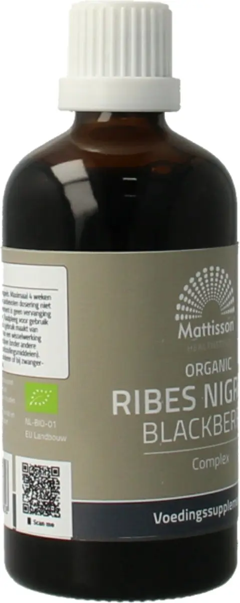 Mattisson Biologisch Ribes Nigrum Complex Tinctuur 100ml