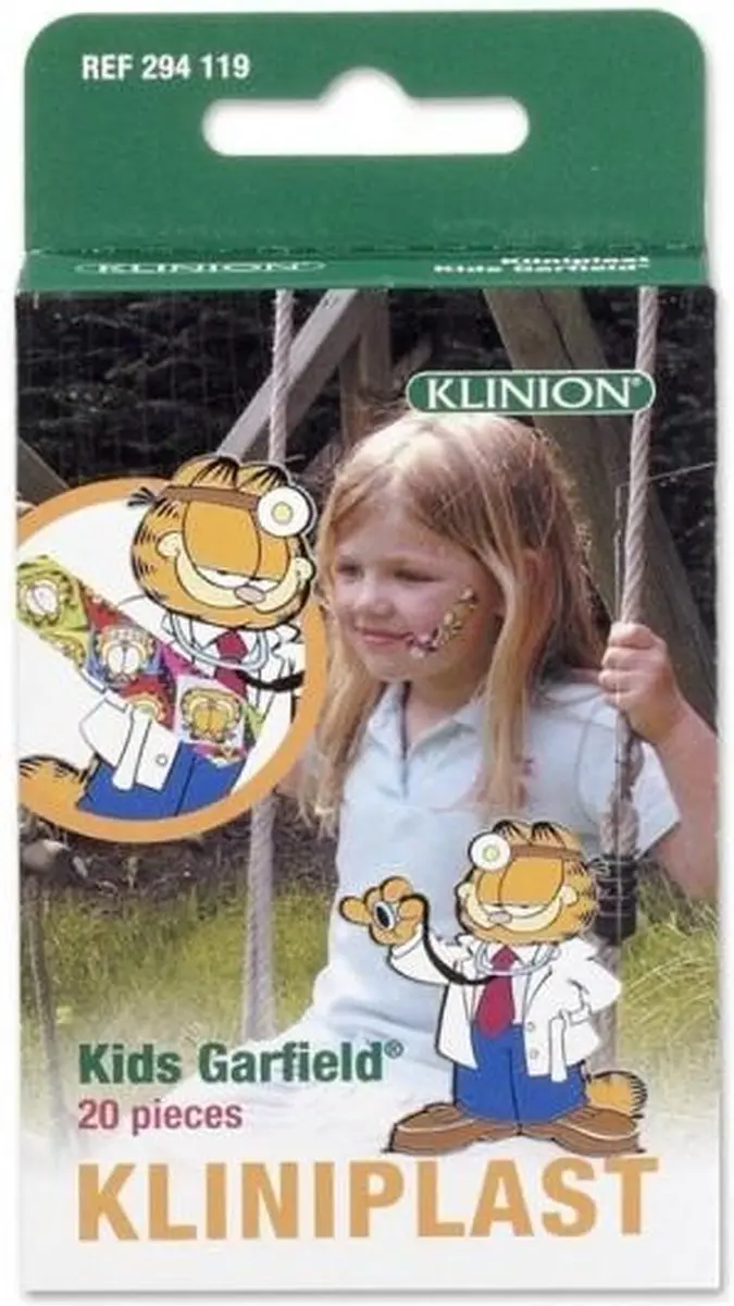 Klinion Garfield Kinderpleisters 100 Stuks