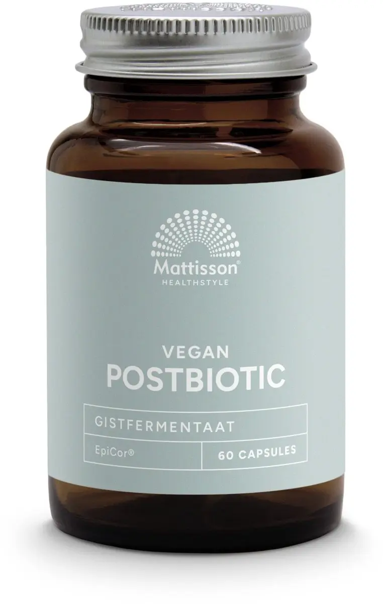 Mattisson Vegan Postbiotic EpiCor 500mg - 60 Capsules