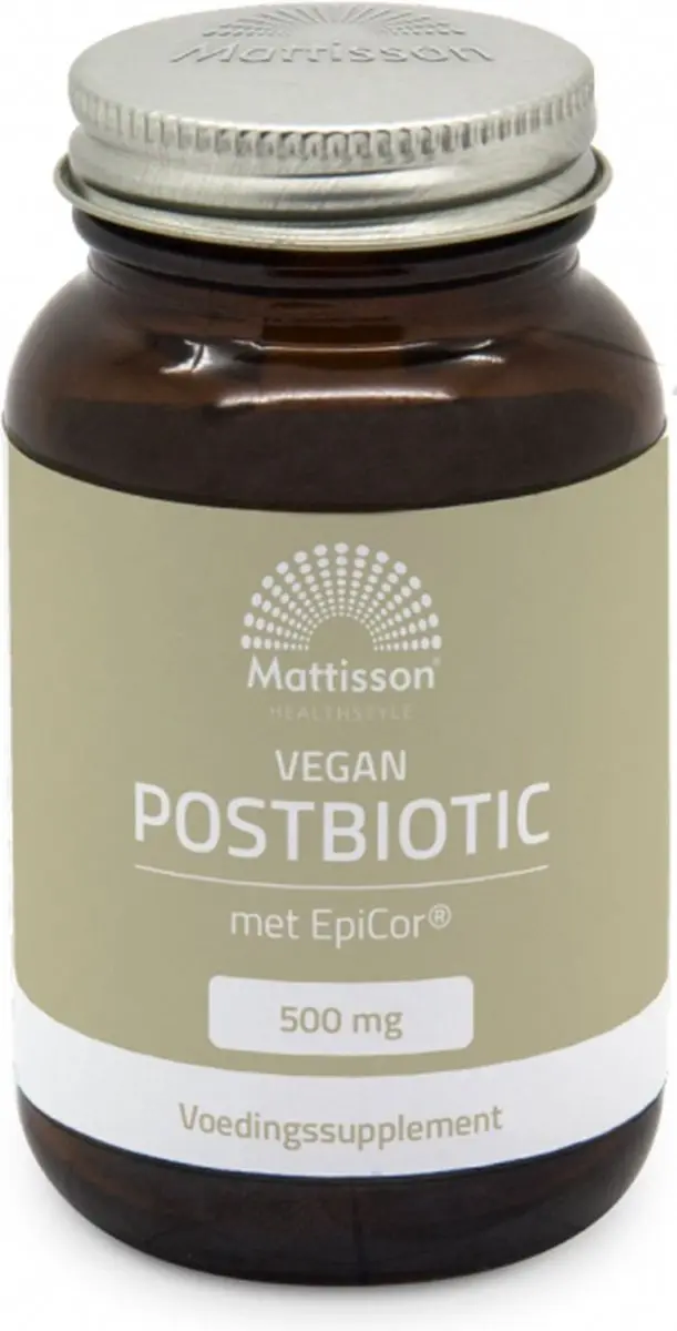 Mattisson Vegan Postbiotic EpiCor 500mg - 60 Capsules