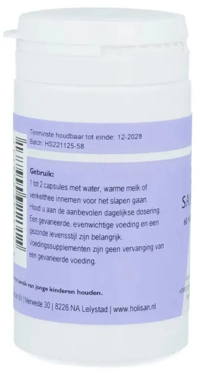 Holisan Sanolit Capsules 60 Stuks - 100g