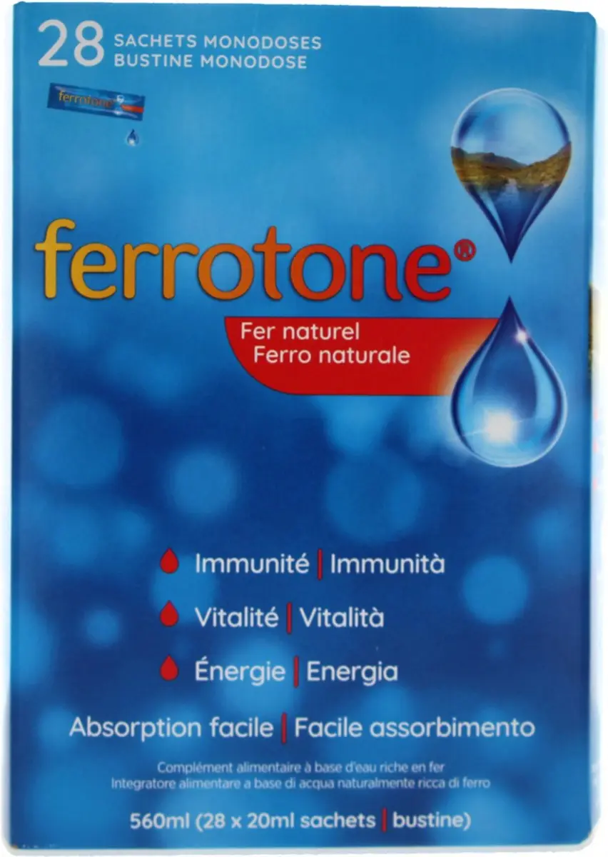 Ferrotone Natuurlijk IJzer 560ml