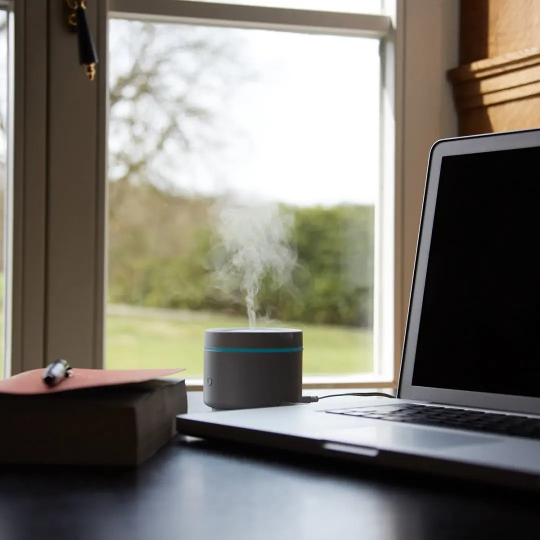 Lanaform Fidji Aroma Diffuser 70ml - USB - Grijs