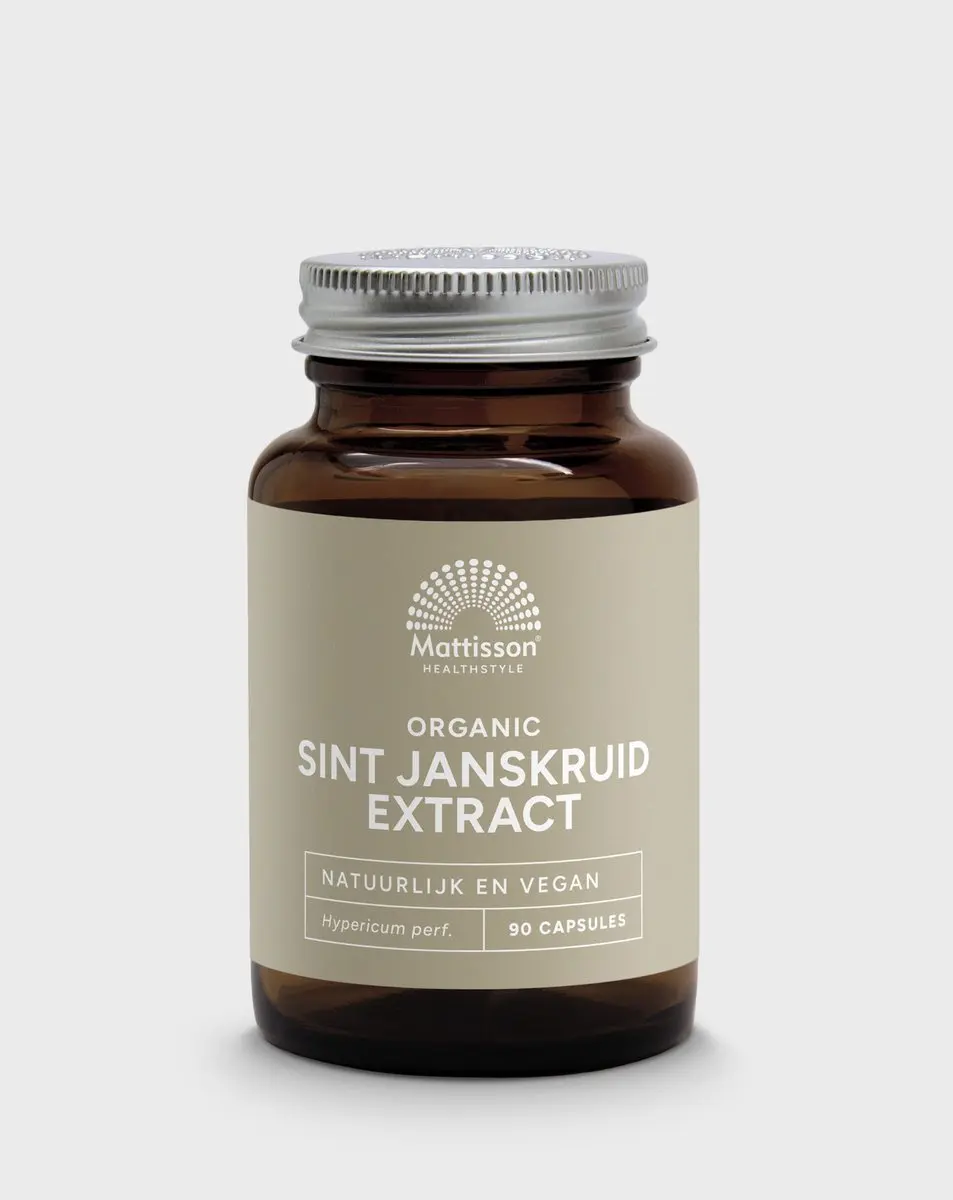 Mattisson Biologisch Sint-Janskruid Extract 90 Capsules
