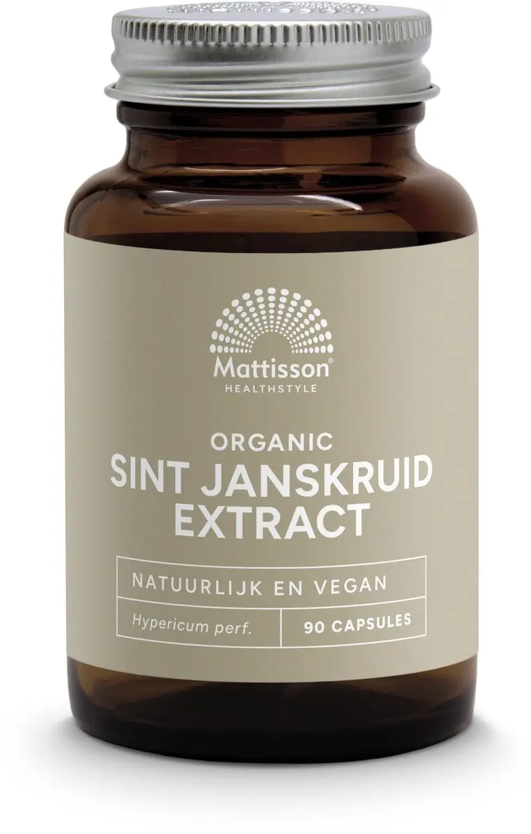 Mattisson Biologisch Sint-Janskruid Extract 90 Capsules