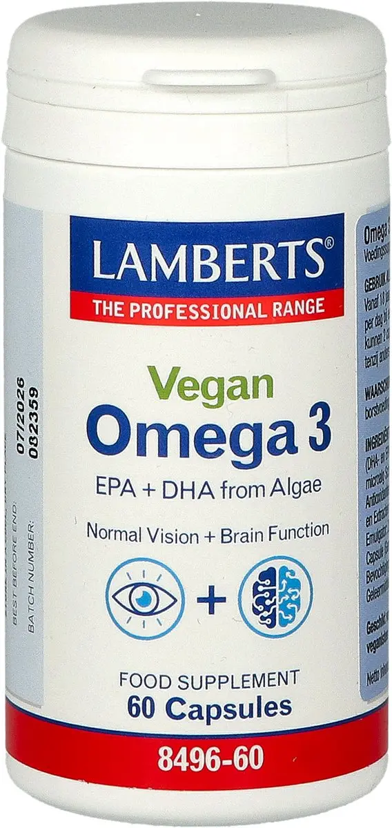 Lamberts Omega 3 Vegan 60 Capsules