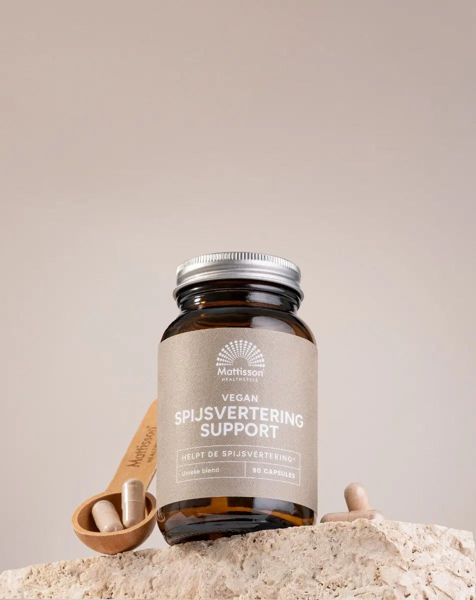 Mattisson Spijsvertering Support 90 Capsules - Digezyme/Gember/Zink