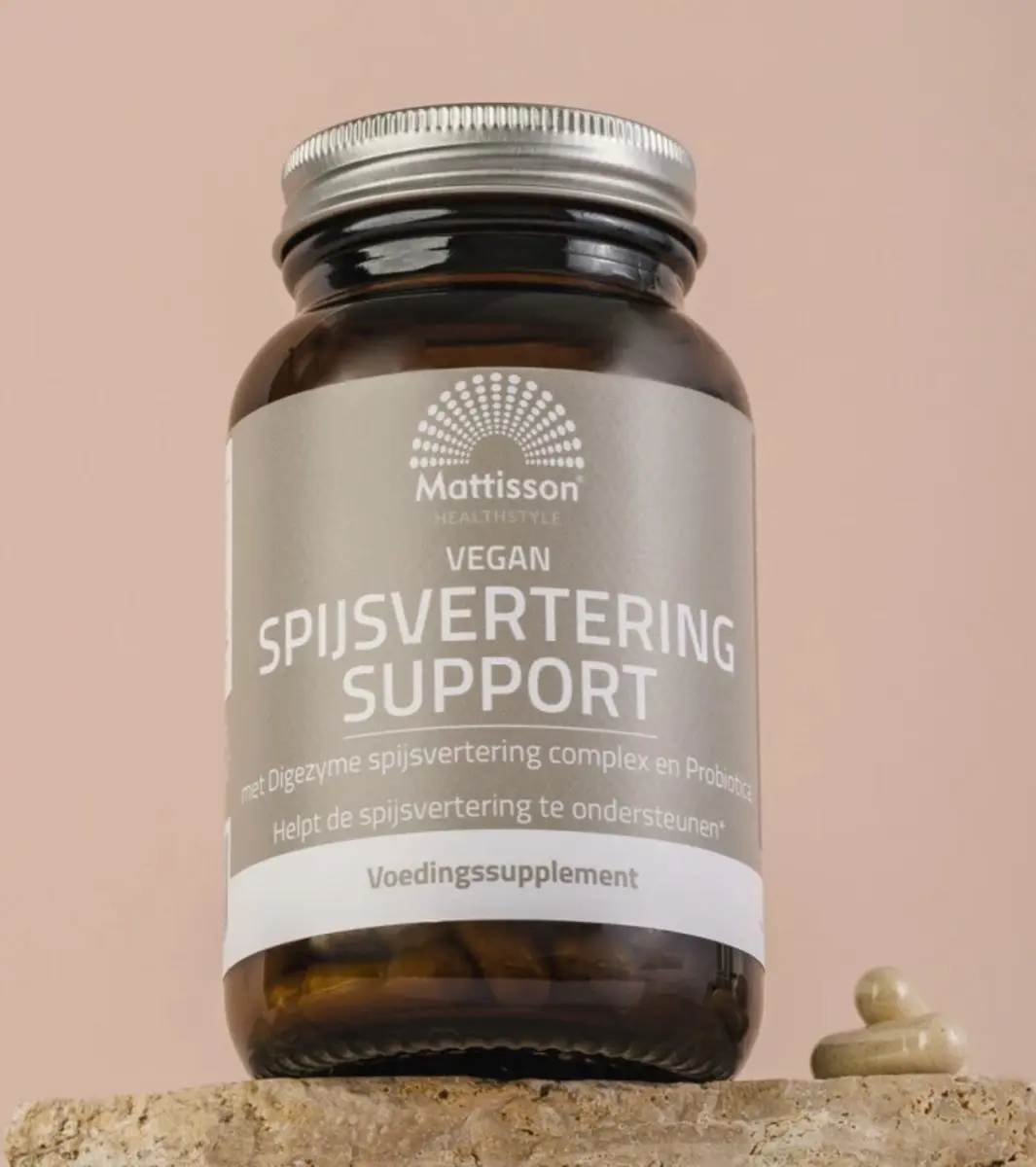 Mattisson Spijsvertering Support 90 Capsules - Digezyme/Gember/Zink