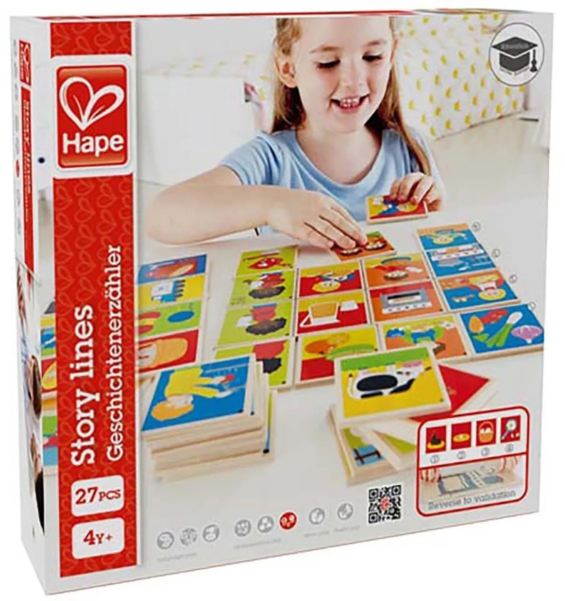 Hape Story Lines Houten Legpuzzel 27 Stuks