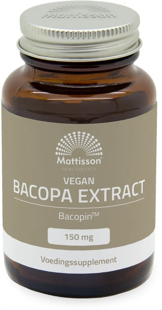 Mattisson Vegan Bacopa Extract 150mg - 60 Capsules