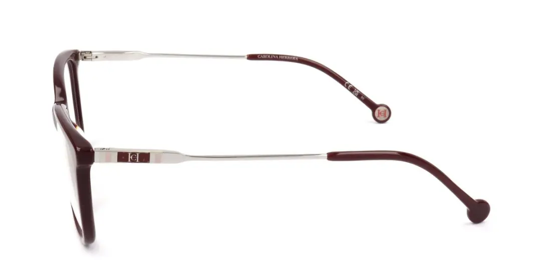 Carolina Herrera CH 0072 Brilmonturen - Burgundy - afbeelding 3 van 3