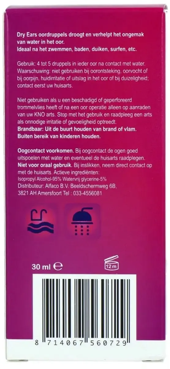 Get Plugged GP Dry Ears 30ml