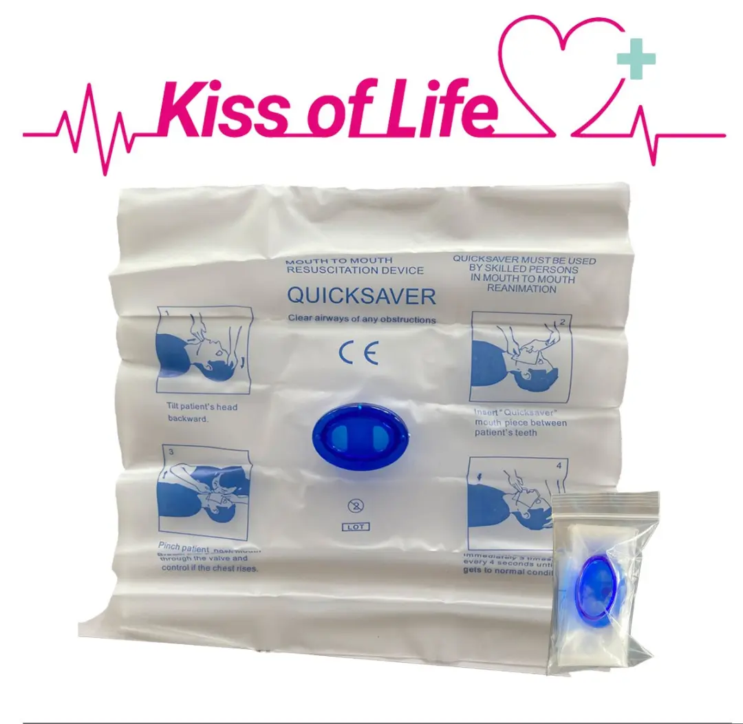 Kiss of Life Reanimatie Mondmasker