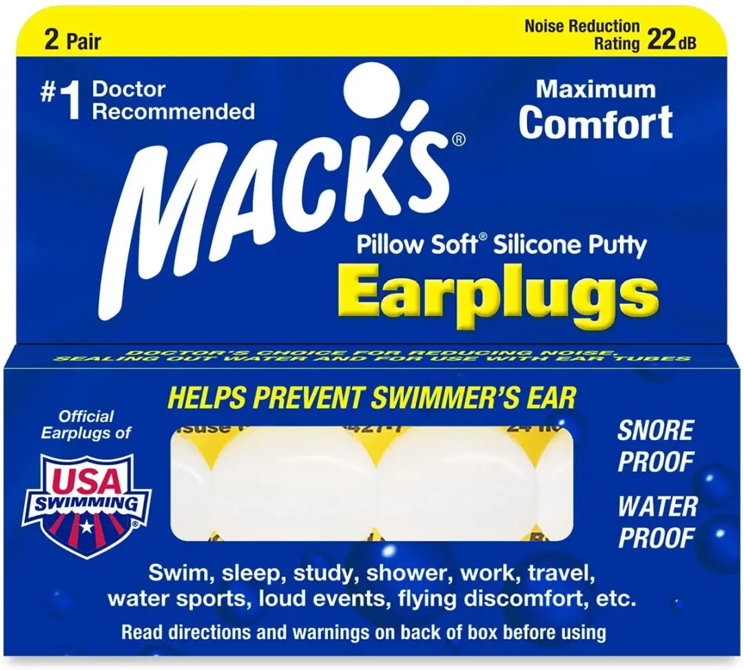 Macks Pillow Soft Silicone Oordoppen - 4 Stuks