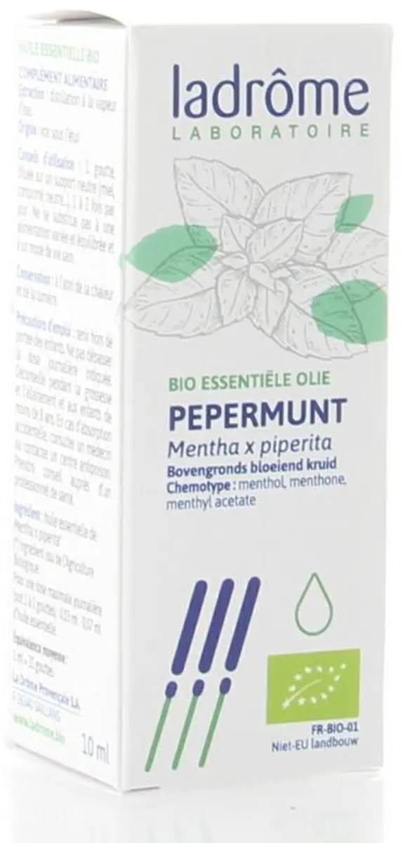 Ladrôme Bio Pepermuntolie 10ml