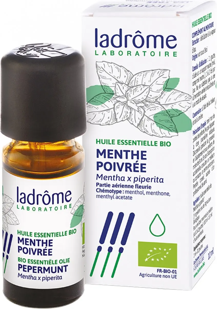 Ladrôme Bio Pepermuntolie 10ml