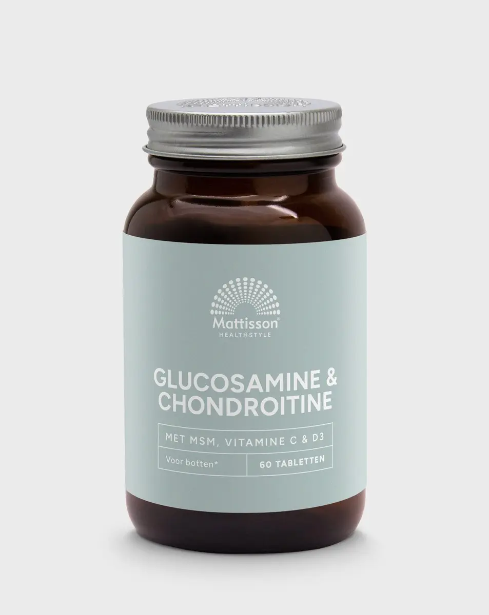 Mattisson Glucosamine Chondroïtine met MSM 60 Tabletten