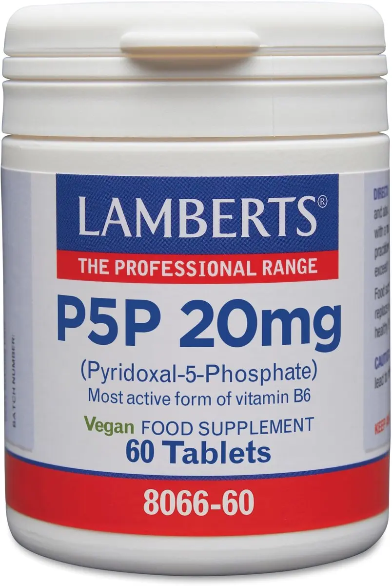 Lamberts Vitamine B6 (P5P) 20mg 60 Tabletten