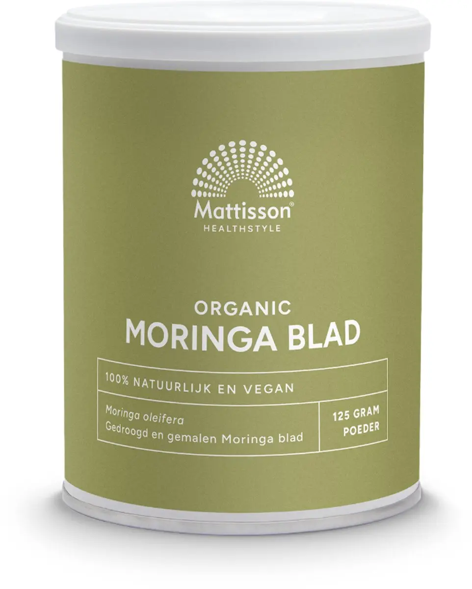 Mattisson Biologisch Moringa Bladpoeder 125g