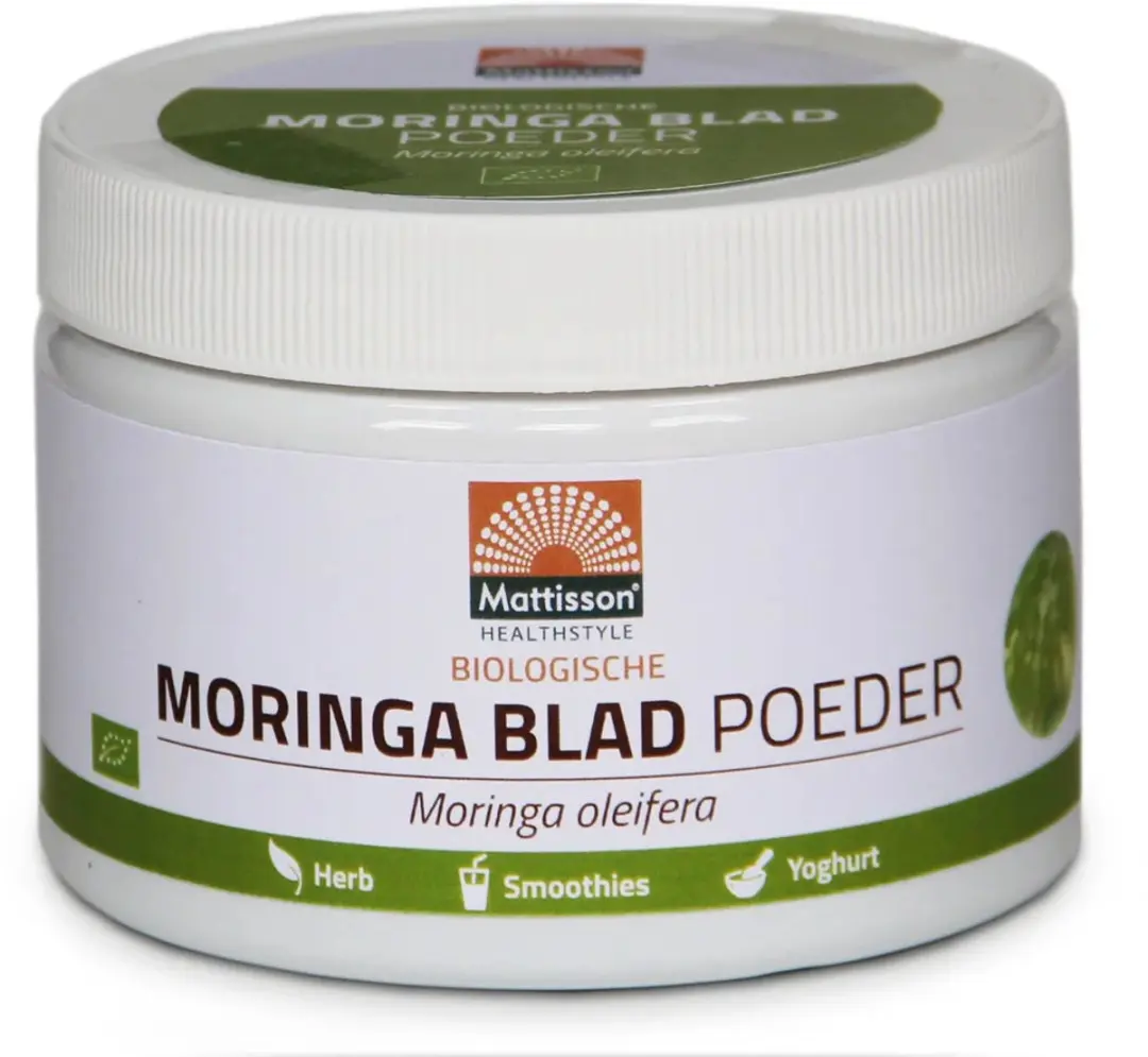 Mattisson Biologisch Moringa Bladpoeder 125g