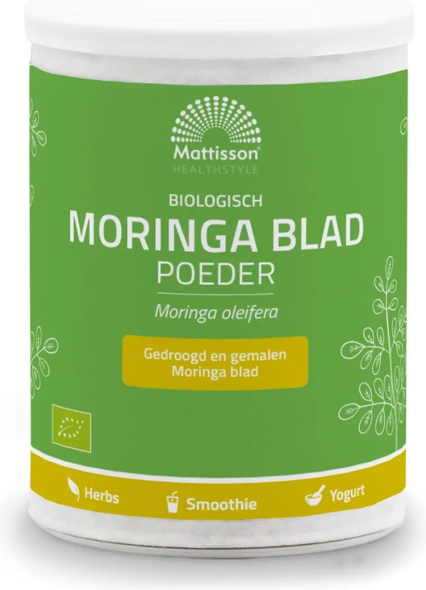 Mattisson Biologisch Moringa Bladpoeder 125g