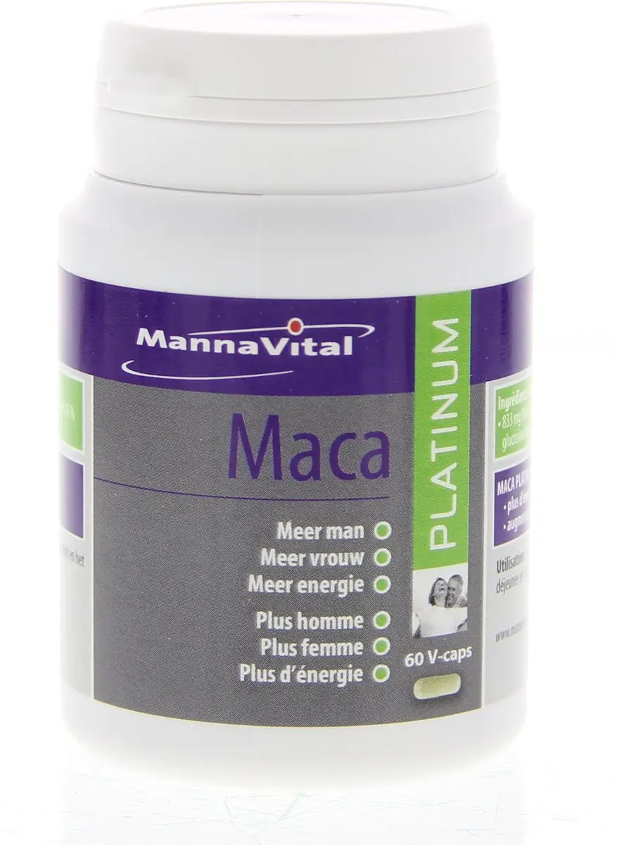 Mannavital Maca Platinum Capsules
