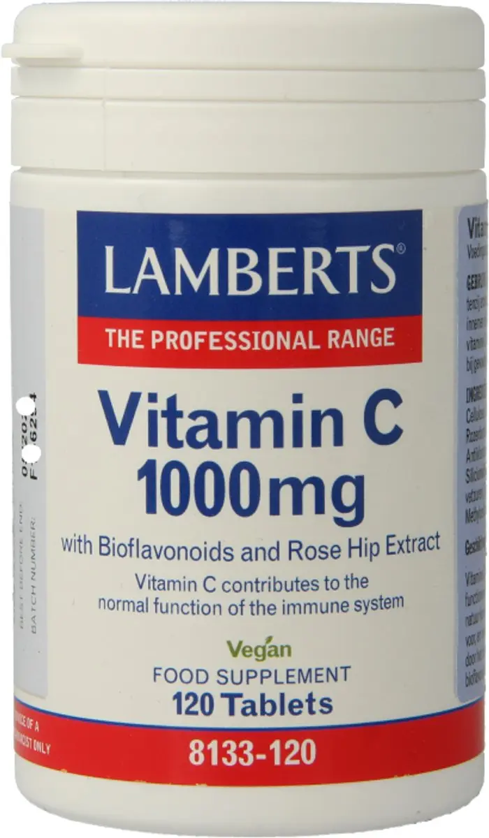 Lamberts Vitamine C 1000mg & Bioflavonoïden 120 Tabletten