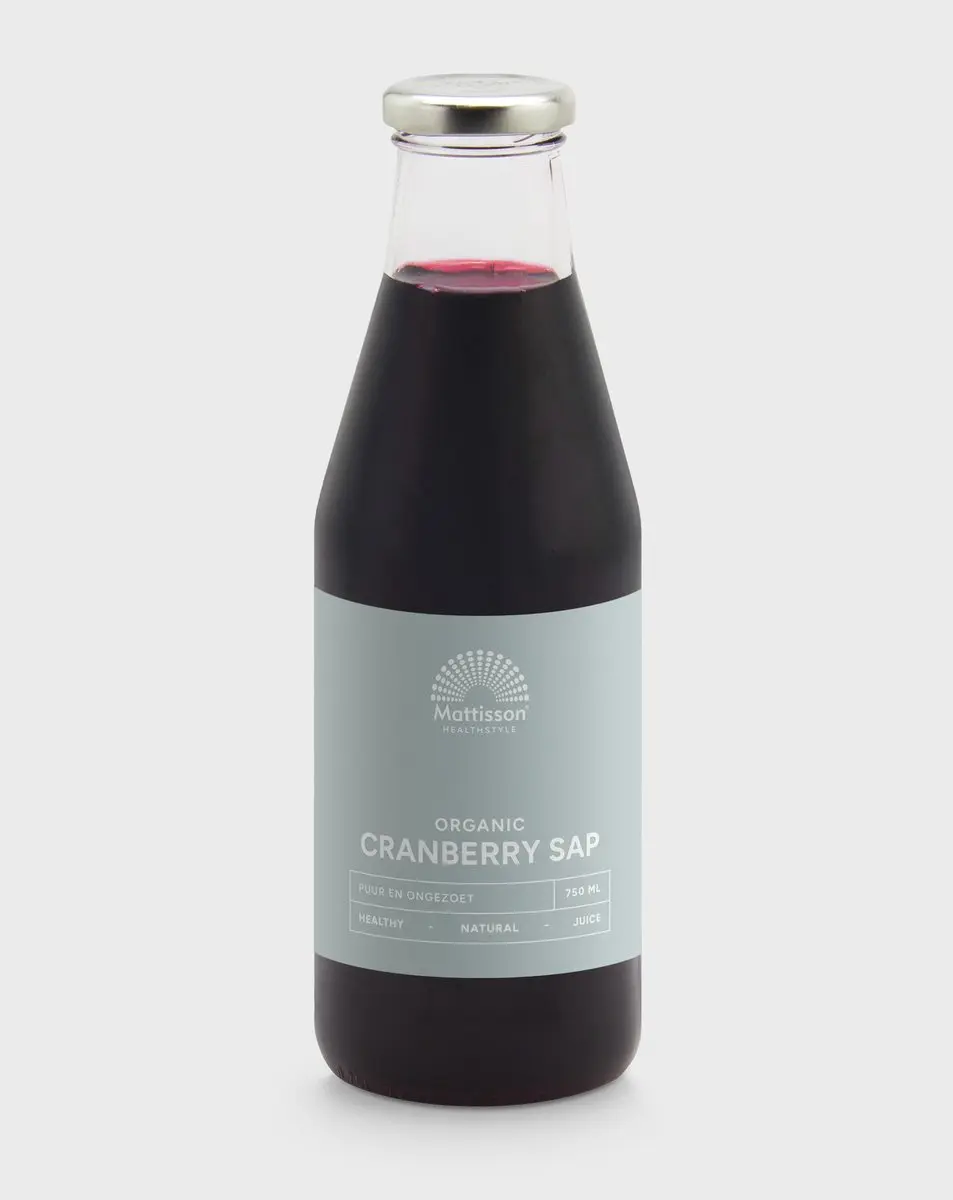 Mattisson Biologische Cranberrysap 750ml