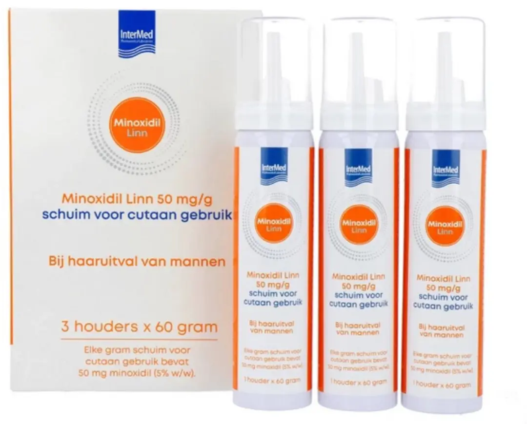 Linn Minoxidil 5% Schuim 180g
