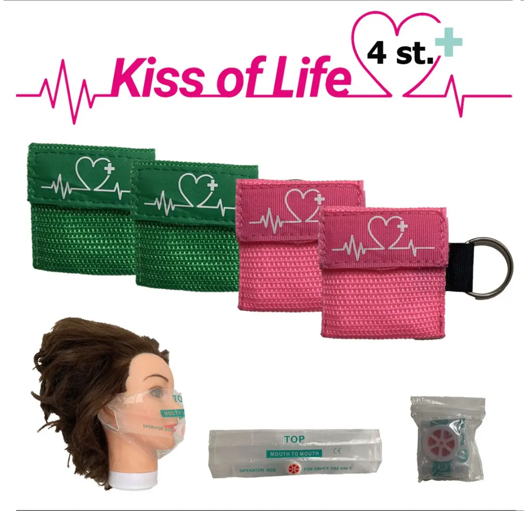 Kiss of Life Reanimatiemasker Sleutelhanger