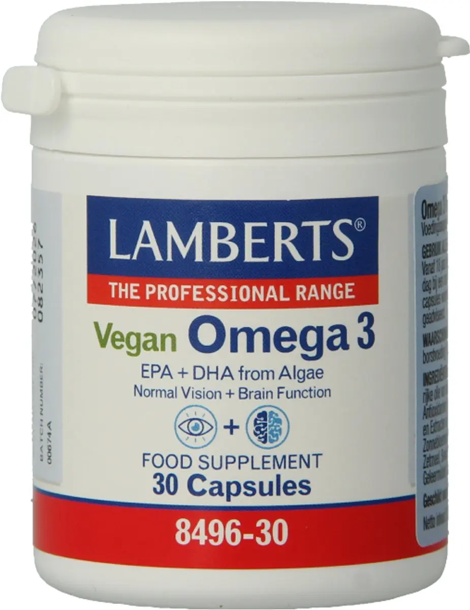 Lamberts Omega 3 Vegan Capsules - 30 Stuks