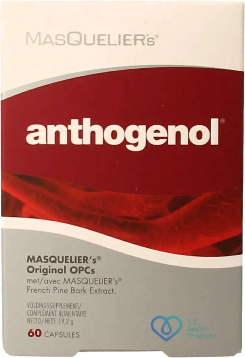 Masqueliers Anthogenol Capsules - 60 Stuks
