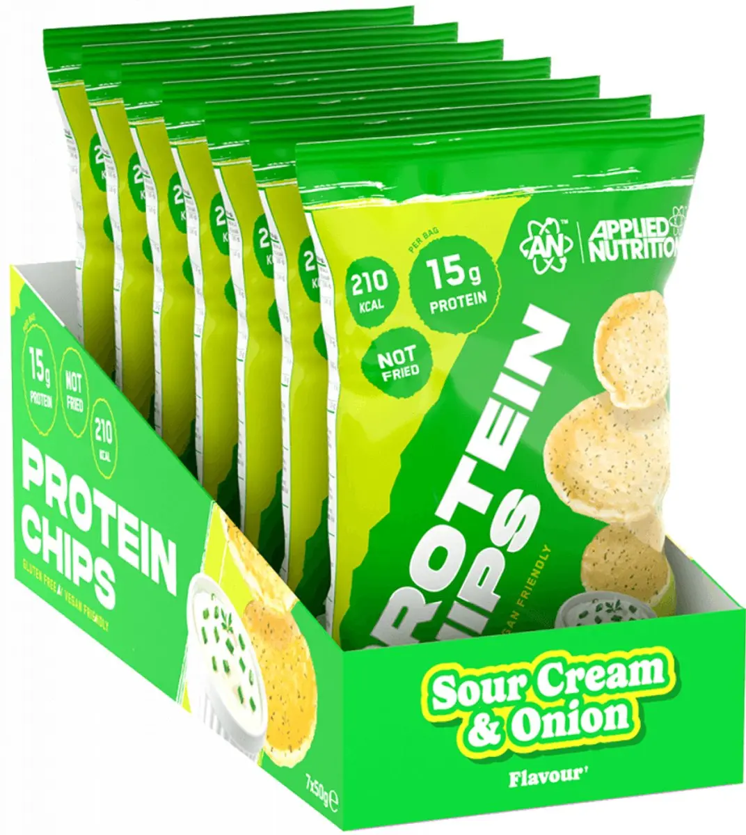 Applied Nutrition Protein Chips Sour Cream & Onion 350g
