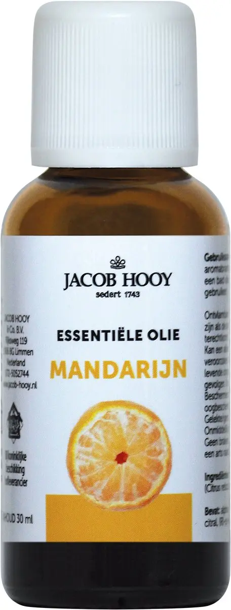 Jacob Hooy Mandarijn Etherische Olie 30ml