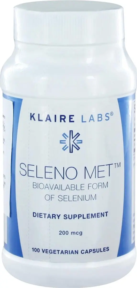 Klaire Labs Seleno Met 100mg