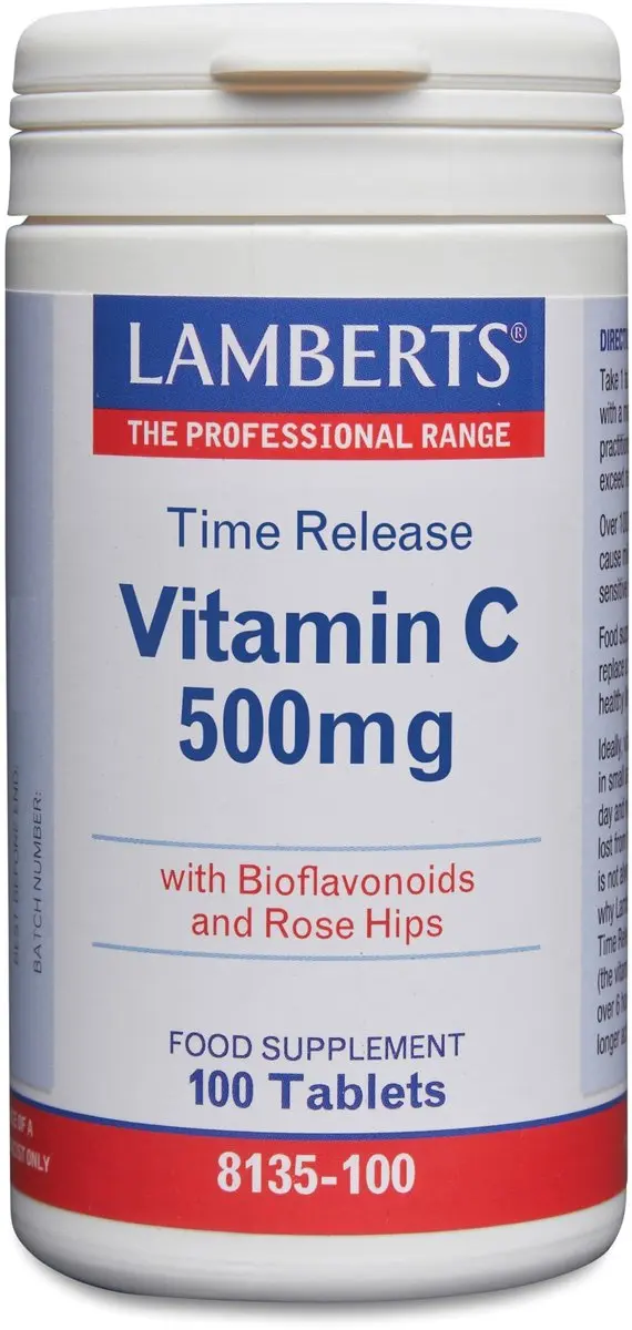 Lamberts Vitamine C 500 Tr & Bioflavonoïden 100mg